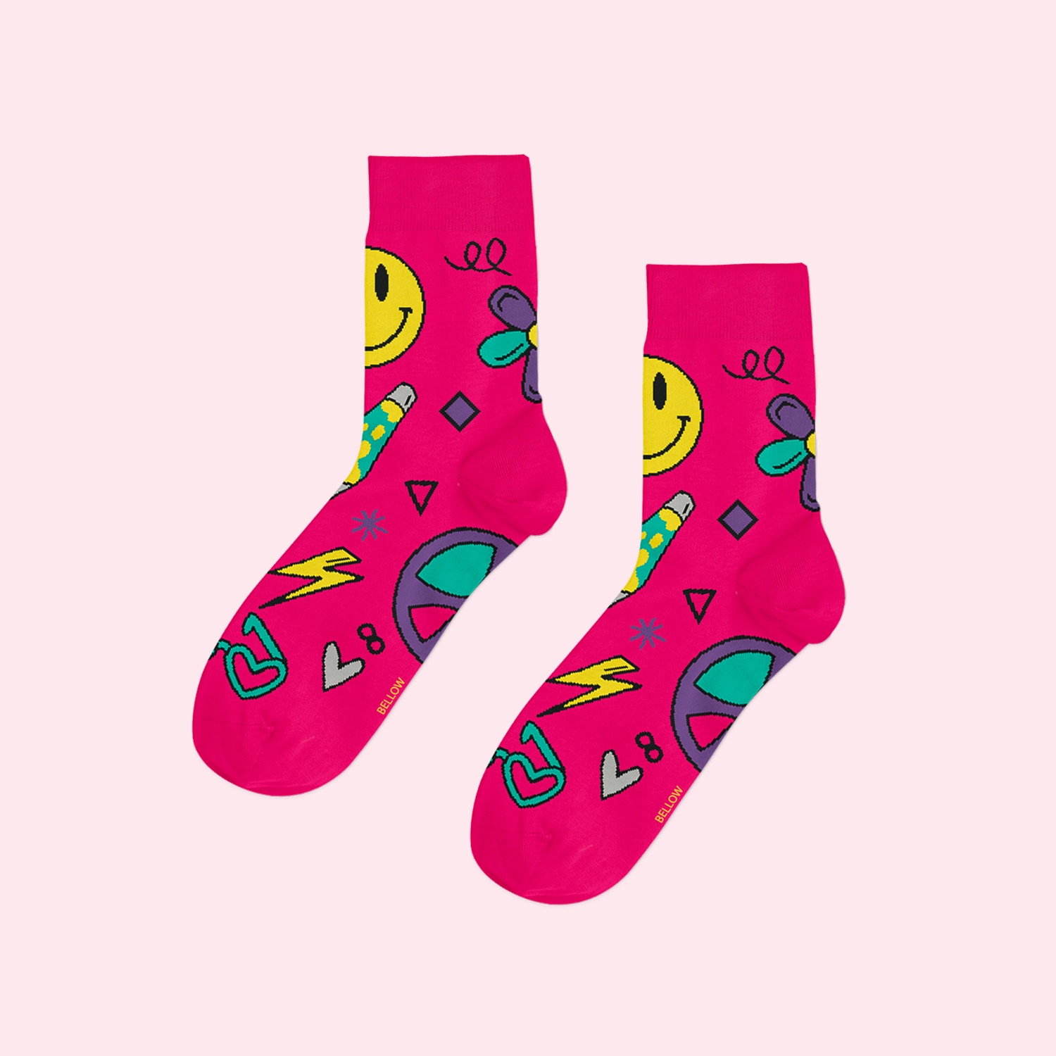 Calzini Bellow Hippie Socks in cotone biologico