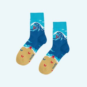 Calzini Bellow Surf Vibes in cotone biologico